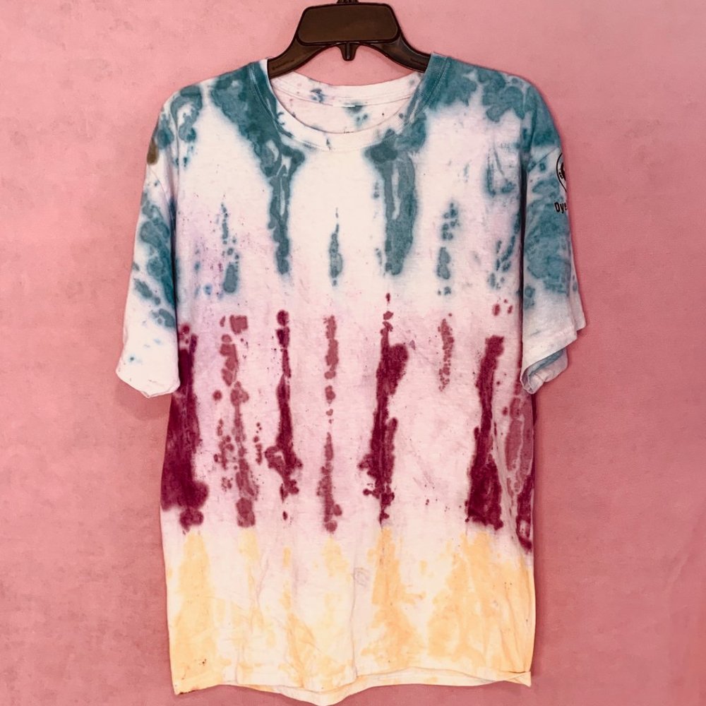 Tye Dye Custom Designed Multi-Color Unisex T-Shirt